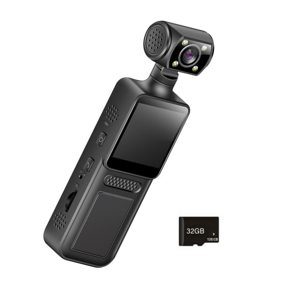 Portable Handheld 4K Pocket Camera 180 Degree Rotating Handheld Pocket Camera