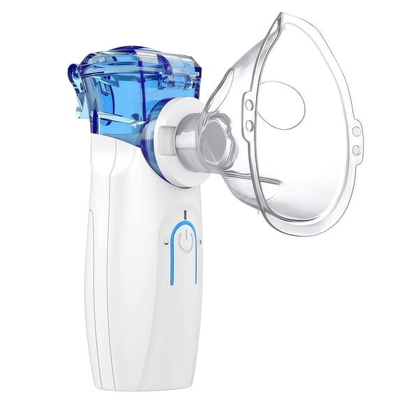Portable Handheld Breathing Humidifier  Ultra Silent (<50dB), USB/Battery Powered, 2.5 Micron Fine Mist for Fast Relief, Travel & Home Use