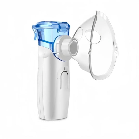 Portable Handheld Breathing Humidifier – Ultra Silent (<50dB), USB/Battery Powered, 2.5 Micron Fine Mist for Fast Relief, Travel & Home Use