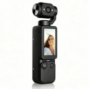Portable Handheld Camera 180 Rotatable Lens Fill Light Travel Video Recorder