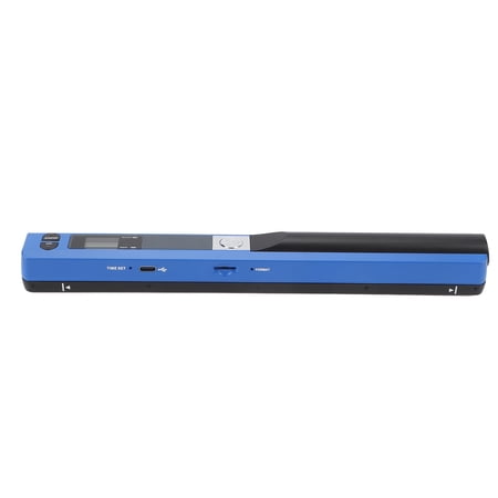 Portable Handheld Document Scanner High Speed A4 Photo Scanner Wand with 900 DPI Resolution Selectable PDF JPG Format Compact Mobile Image Scanning Device for Receipts Books Documents