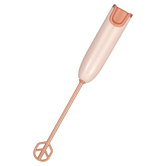 Portable Handheld Drink Mixer, Double Stirring Sticks for Protein Powder, Coffee, Milkshakes, Travel & Office Use, Battery-Operated, Food-Grade Material