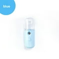 thumbnail image 1 of Portable Handheld Facial Hydration Sprayer | Rechargeable Cold Mist Spray Hydrator | Compact Mini Humidifier for Skin Care | 30ML Capacity | USB Charging | Black/White/Blue, 1 of 2
