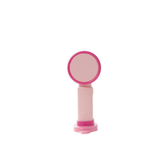 Portable Handheld Fan with Cute Animal Graphics Three Speed Adjustable Personal Fan Rechargeable USB Small Tool for Summer Travel Outdoor Activities Home, Pink