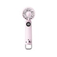 thumbnail image 1 of Portable Handheld Fan, High Speed Turbo Fan, 180° Foldable Fan Stepless Control, USB-C Rechargeable for Travel, Makeup Hot Flashes(Pink), 1 of 6