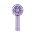 thumbnail image 1 of Portable Handheld Fan, Mini Fan Handheld with Three Speed and Large Capacity Battery, USB Rechargeable Small Pocket Fans Outdoor (Purple), 1 of 6