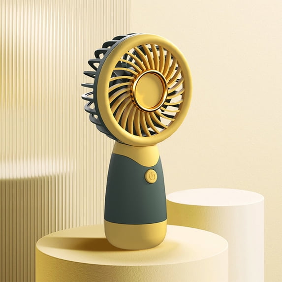 Portable Handheld Fan, Mini Hand Fan Rechargeable, Pocket Size, Small Face Eyelash Fan, Personal Fans Battery Operated for Office Commute Indoor Outdoor Travel