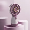 thumbnail image 1 of Portable Handheld Fan, Mini Hand Fan Rechargeable, Pocket Size, Small Face Eyelash Fan, Personal Fans Battery Operated for Office Commute Indoor Outdoor Travel, 1 of 8