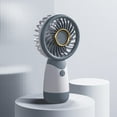 thumbnail image 1 of Portable Handheld Fan, Mini Hand Fan Rechargeable, Pocket Size, Small Face Eyelash Fan, Personal Fans Battery Operated for Office Commute Indoor Outdoor Travel, 1 of 8