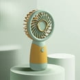 thumbnail image 1 of Portable Handheld Fan, Mini Hand Fan Rechargeable, Pocket Size, Small Face Eyelash Fan, Personal Fans Battery Operated for Office Commute Indoor Outdoor Travel, 1 of 8