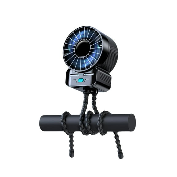 Portable Handheld Fan, Rechargeable Mini Personal Fan, 4 Speed Settings, USB Powered, Compact Cooling Fan for Home, Office, Travel & Outdoor Use（Black）​