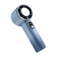 thumbnail image 1 of Portable Handheld Fan Rechargeable | Personal Cooling Fan for Travel and Daily Use | Blue Mini Handheld Fan, 1 of 9