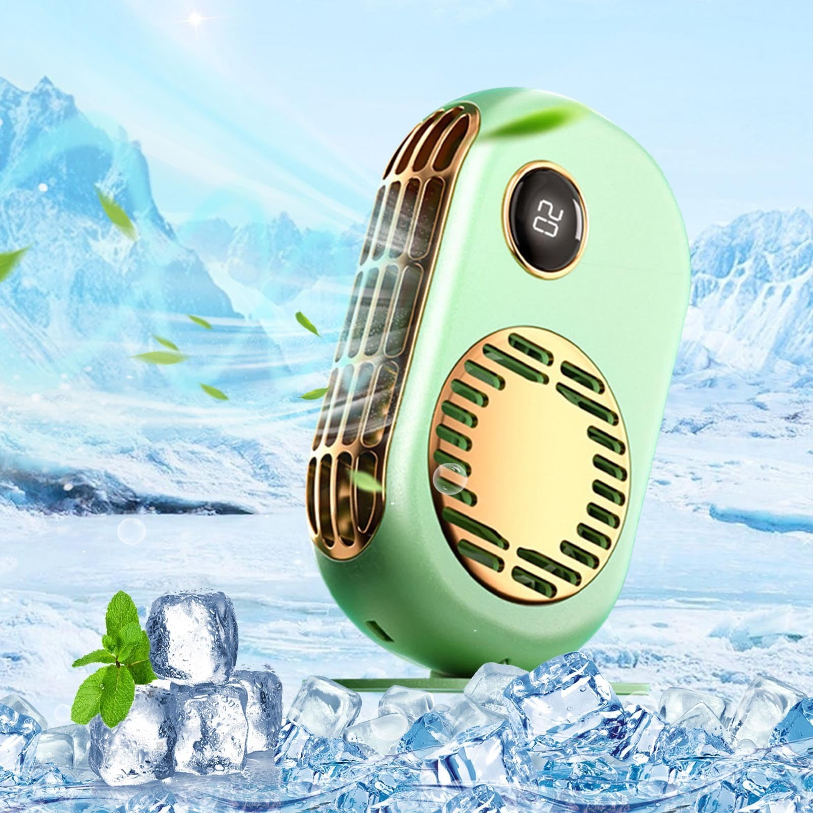 Portable Handheld Fan,Silent Fan With Multiple Air Vents,Small Fan Blow ...