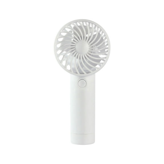 Portable Handheld Fan Three Speed Usb Rechargeable Portable Small Fan（White）