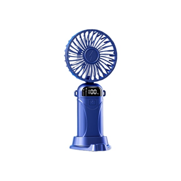 Portable Handheld Fan USB C Rechargeable with Design 3 Speed Personal for Desk Travel Home Quiet
