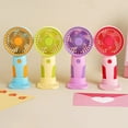 thumbnail image 1 of Portable Handheld Fan USB Rechargeable Mini Desktop Fan Foldable Low Noise Small Personal Fan for Travel Office Home by PALIFEUR, 1 of 7