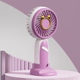 thumbnail image 1 of Portable Handheld Fan USB Rechargeable Mini Fan Student Cooling Fan Quiet Personal Fan Pocket Size Travel Dorm Office Summer Breeze Strong Airflow Pocket Cooler Commute Heat Relief Pocket Fan Pro, 1 of 7