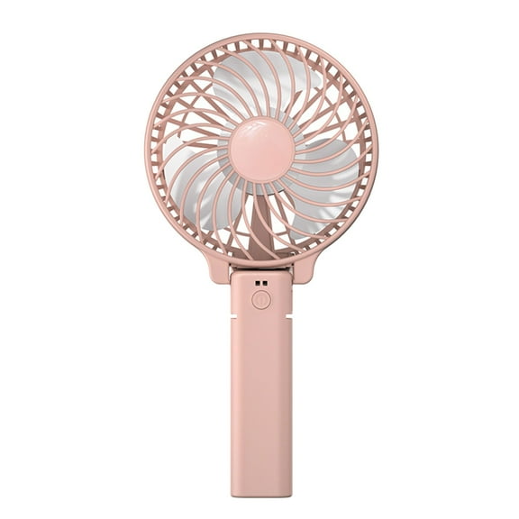 Portable Handheld Fan with Large Wind Power Folding Design USB Rechargeable Desktop Mini Silent Operation for Personal Comfort
