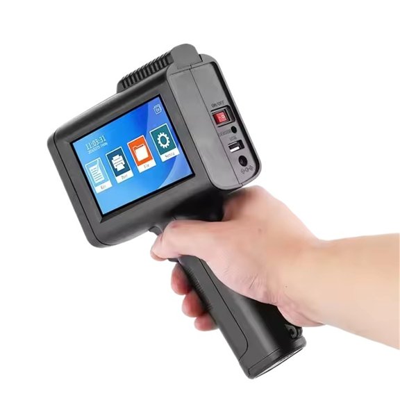 Portable Handheld Flatbed Printer Gun Mini Inkjet All Surfaces Printer Logo Maker Design Customizable Carton