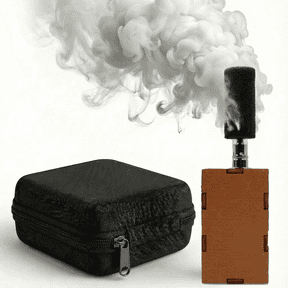 Portable Handheld Fog Machine Mini Smoke Machine with Wireless Remote & 20ml Fluid, USB Rechargeable Cordless Fogger with Protective Case & Accessories for Photography, Cosplay, Halloween, Party, Spe
