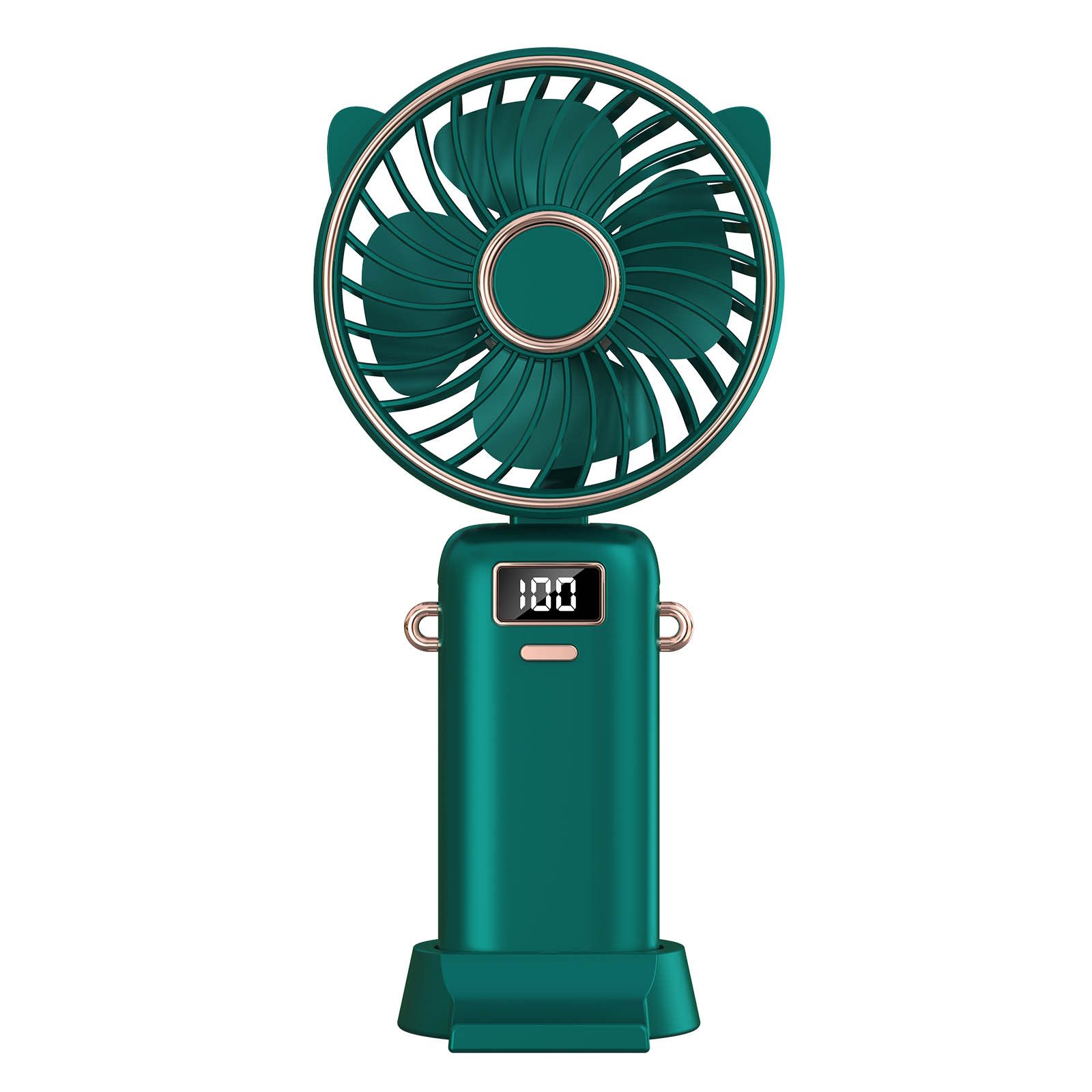 Portable Handheld Folding Fan, Aromatherapy Small Electric Fan, Mini