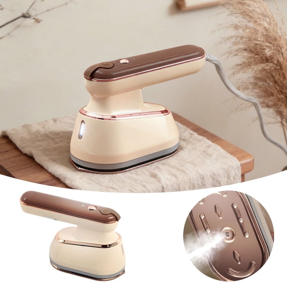 Portable Handheld Garment Steamer – 2-Temp Wrinkle Remover (Lightweight for Home/Travel)