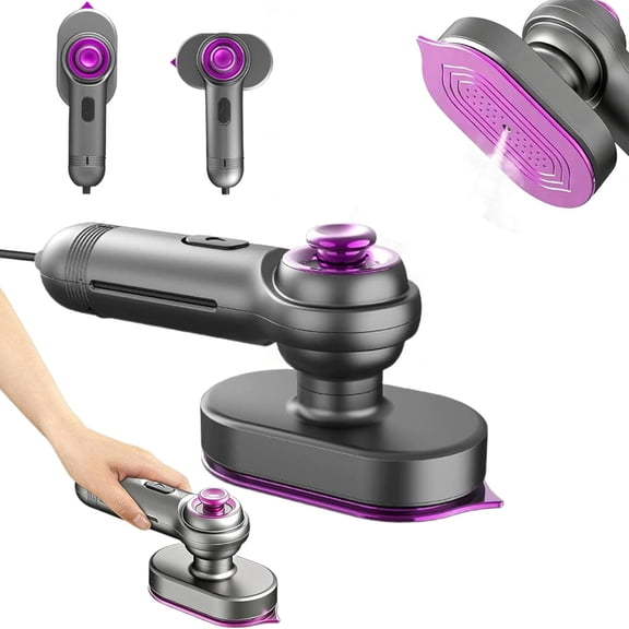 Portable Handheld Garment Steamer, Mini Steam Iron delivers,Crisp Clothes in Minutes, Fast Wrinkle Remover, No Board Needed, Perfect for Travel, Home Use, and Garment Care