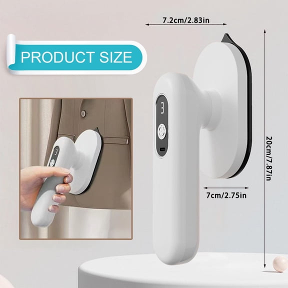 Portable Handheld Garment Steamer, Mini Travel Clothes Iron Steamer for Home Travel Fabric Wrinkle Remover