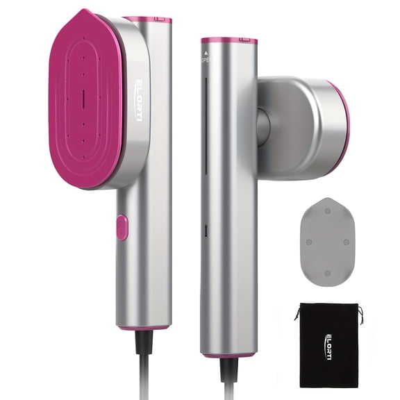 Portable Handheld Garment Steamer with Rapid Heating, Dual-Use Horizontal and Vertical Steam Function, Compact and Lightweight Design for Home, Office, and Travel Convenience