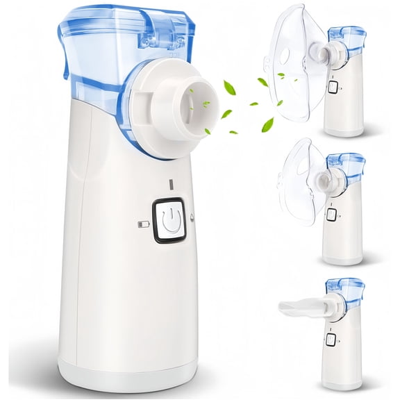 Portable Handheld Humidifier, For Travel Home Office, Quiet Auto-Clean