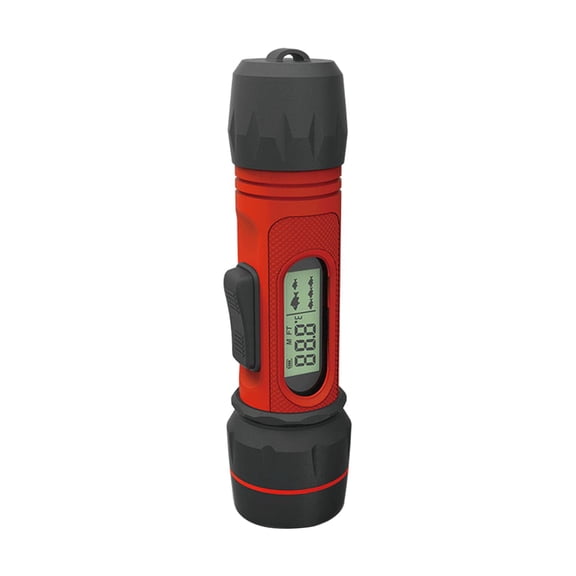 Portable Handheld Ice Fishing Sonar Fish Depth with Temperature, Fish s with Two-color Lure Fish Lamp, Depth s