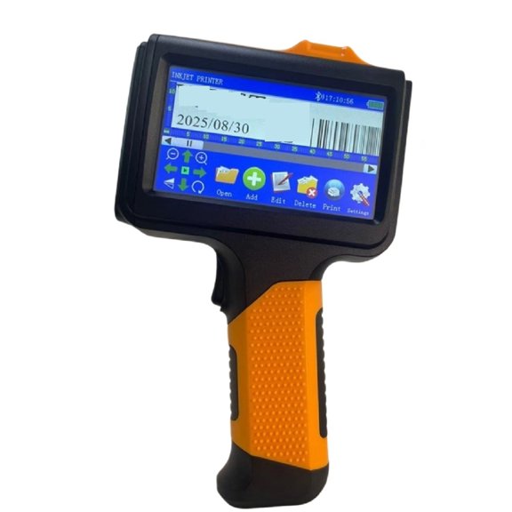 Portable Handheld Inkjet Printer 4.3 Touch Screen Quick Drying Coding Machine Label/Card Printer