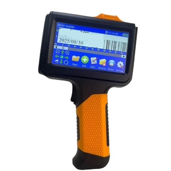 Portable Handheld Inkjet Printer 4.3 Touch Screen Quick Drying Coding Machine Label/Card Printer