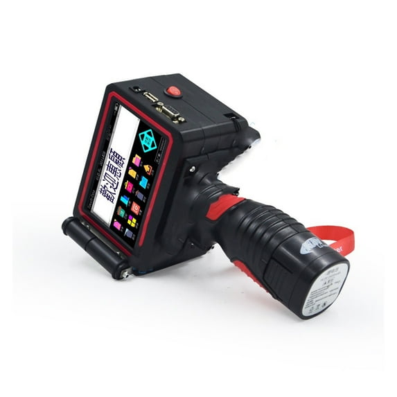 Portable Handheld Inkjet Printer, Printing Height Up To 48MM, Physical High-definition Printing ,Compact Design