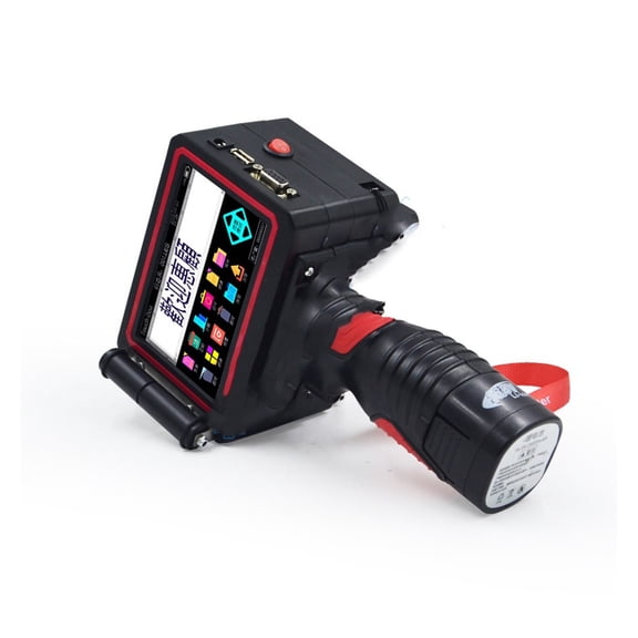Portable Handheld Inkjet Printer, Printing Height Up To 48MM, Physical High-definition Printing ,Easy to Operate