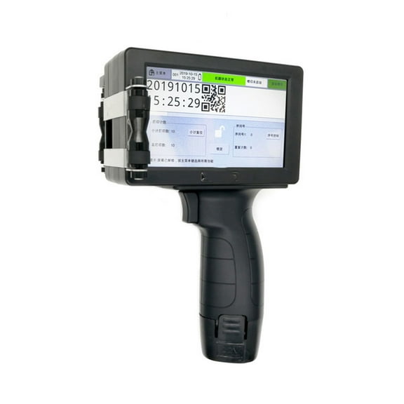 Portable Handheld Inkjet Printer Quick-Drying Production Date Inkjet Printing ,Easy to Use