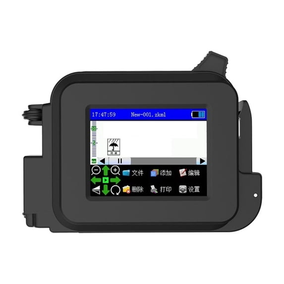 Portable Handheld Inkjet Printer, Smart Touch Screen Waterproof Quick Dry Printer, Encoding QR Code Logo Mini ,Multifunction Inkjet Printer
