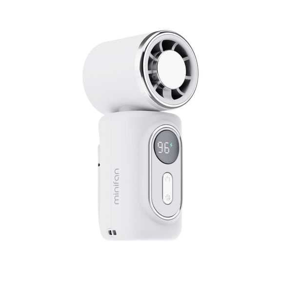 Portable Handheld Mini Fan,3-in-1 Rechargeable 3000mAh Battery 5 Speeds 180 Adjustable AirflowHigh Velocity Personal Fan with LED Display, USB Rechargeable, Multiple Colors