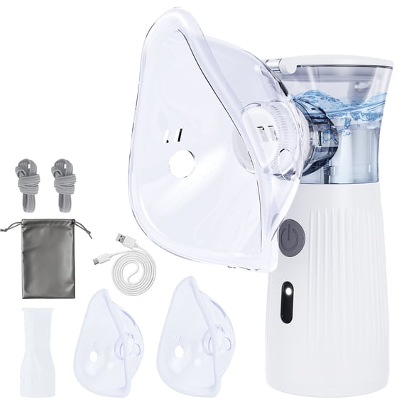 Portable Handheld Mist Device for Home Use Quiet Mesh Atomizer for Adults & Kids
