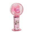 thumbnail image 1 of Portable Handheld Rechargeable Fan - Lightweight Adjustable 3-Speed Battery-Powered Personal Fan for Travel, Outdoor & Indoor Use with Type-C Charging, 1 of 5