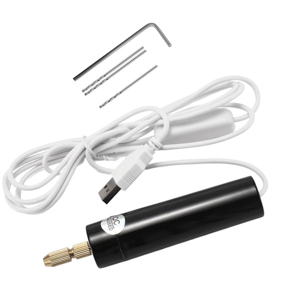 Portable Handheld Small Electric Drill Engraving Pen for Epoxy Resin Jewelry Making Crafts Jewelry Making Tool