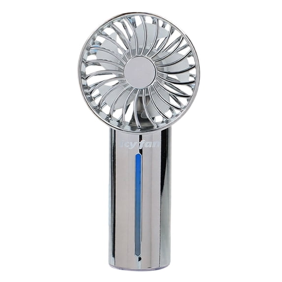 Portable Handheld Spray Fan with Misting, USB Rechargeable, Silent Operation, Strong Wind Power, for Outdoor, Office & Travel