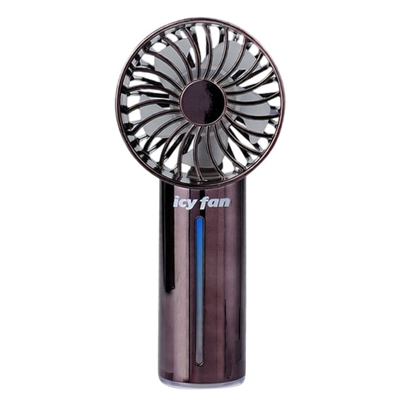 Portable Handheld Spray Fan with Misting, USB Rechargeable, Silent Operation, Strong Wind Power, for Outdoor, Office & Travel