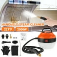 Portable Handheld Steam Cleaner, 2500W High Temperature Pressurized