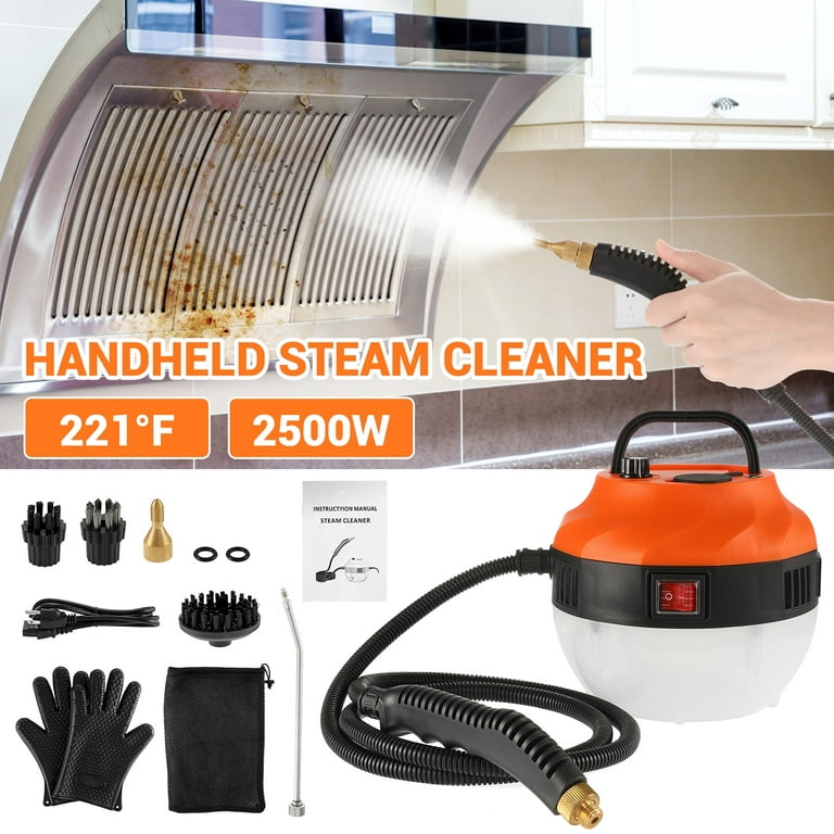Steam Cleaner, 2500W High Pressure Handheld Steamer For Cleaning Portable  Steam Cleaner For Home Use High-Temperature Steamer Cleaner For Car Detailin