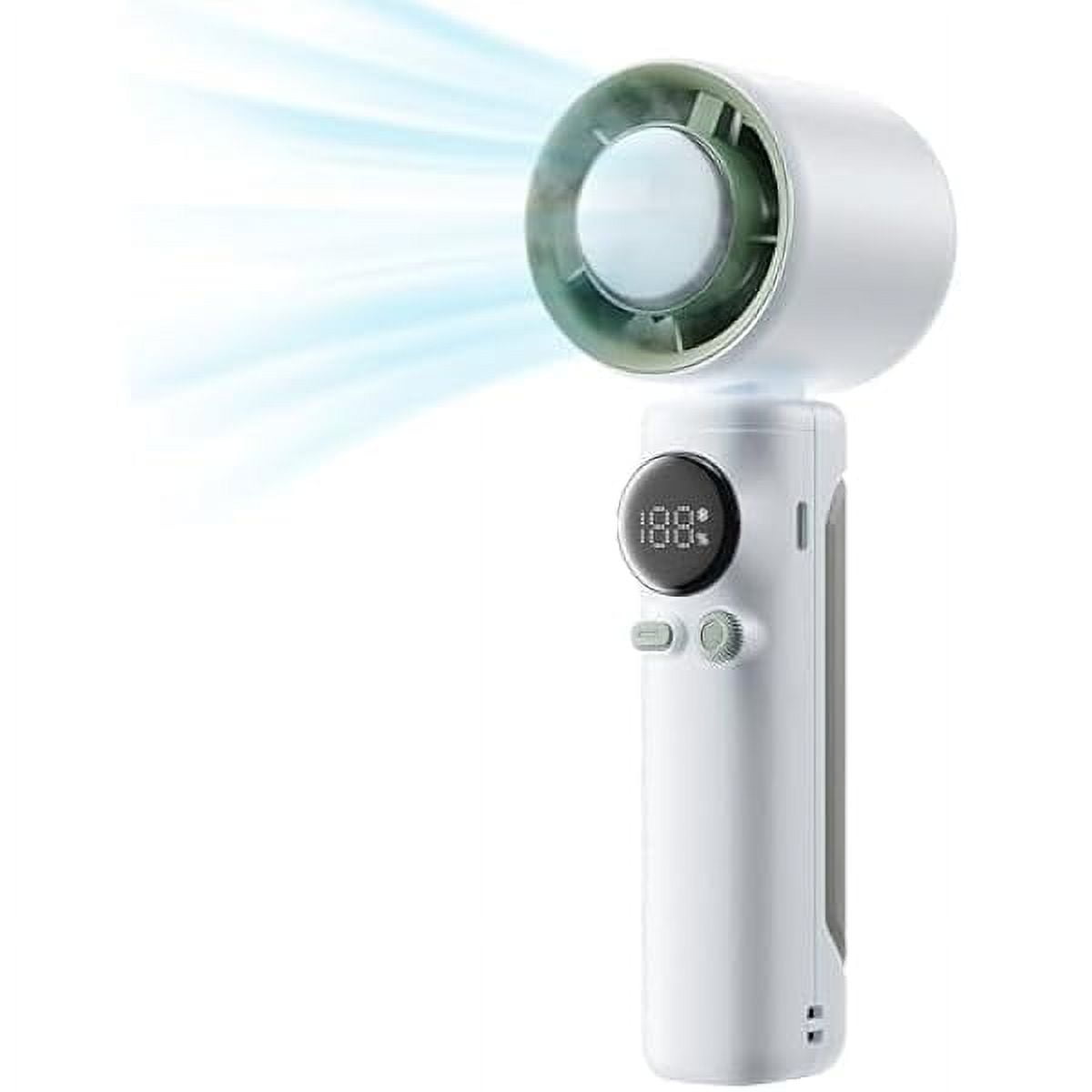 Tragbarer Turbo Ventilator Mit Kühlfunktion - Eisfach-Effekt Für Unterwegs