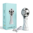 thumbnail image 1 of Portable Handheld Turbo Fan with Cooling, Rechargeable Soccer Personal Fan, Powerful 5 Speed Settings,Up to 12Hrs Small Pocket Hand Fan for Travel, Outdoor, Office & Football Fans, 1 of 14