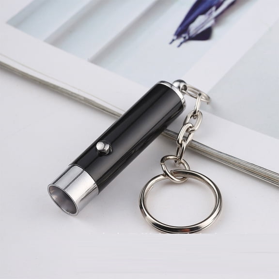 Portable Handheld UV Light Counterfeit Money Detector Pen Mini LED Blacklight for Reliable Currency Validation and Fluorescent Agent Identification Tool Black
