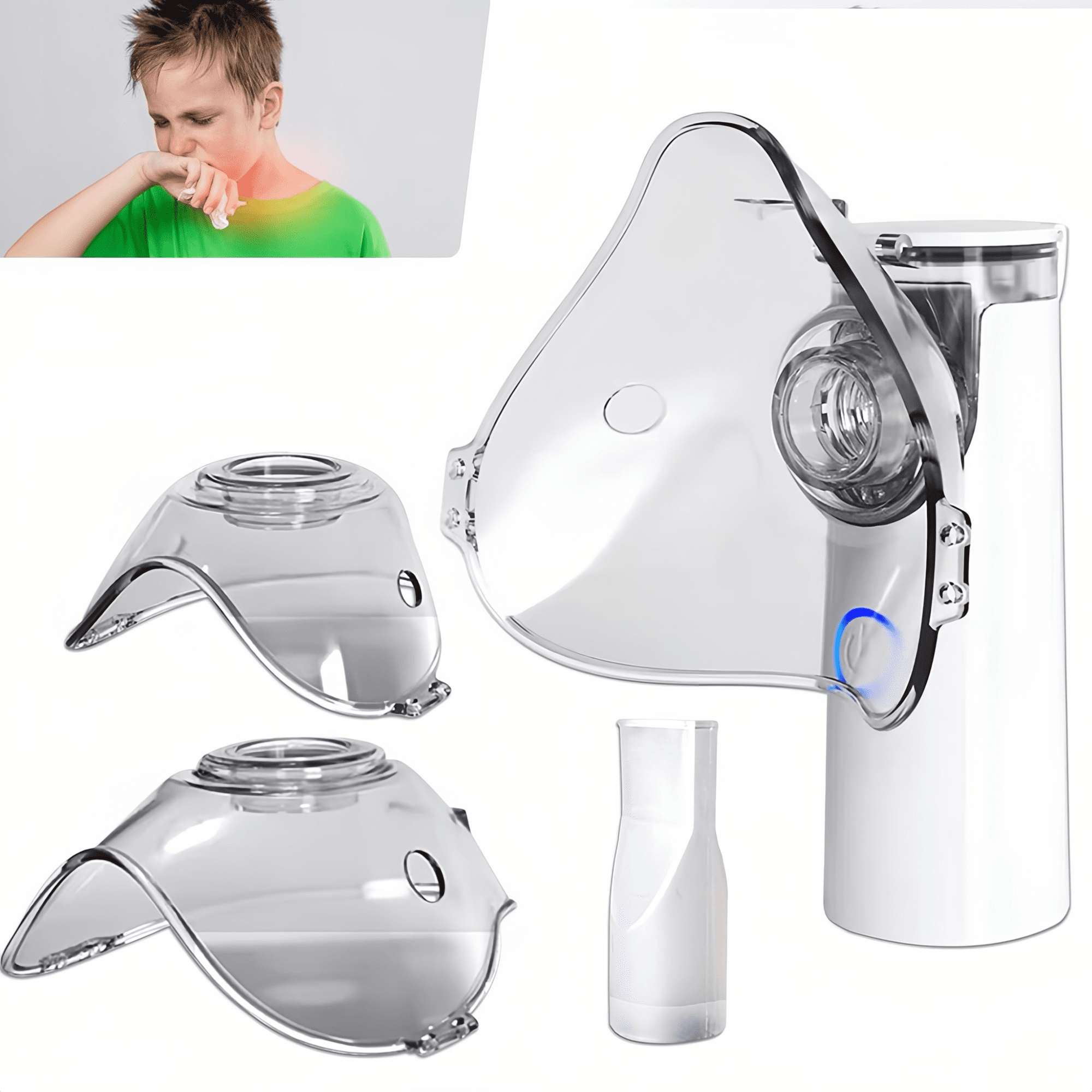 Portable Handheld Vaporizers Machine Humidifier Cool Mist Inhaler Kits