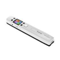 Portable Handheld Wand Document Scanner, 1050DPI High Speed A4 Size JPG/PDF Formate For Business Reciepts Books ,Easy to Operate
